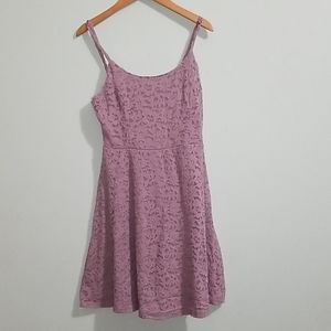 ♡Lavender floral dress♡